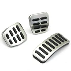 Автомобильные тормозные педали из нержавеющей стали для Audi TT, педали Для VW SEAT Golf 3 4 Polo 9N3 для SKODA Octavia Ibiza Fabia A1 A2 A3 GTI