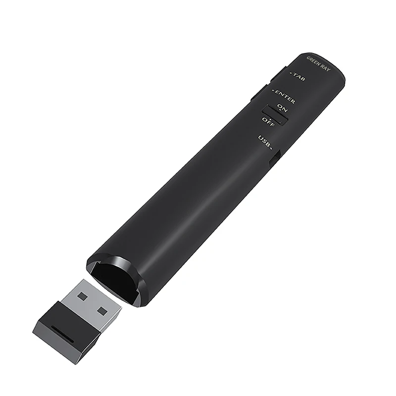 Презентатор беспроводной DM RF 2 4 ГГц мини-USB презентация Powerpoint 200 м диапазон связи с
