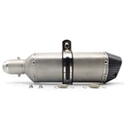 51 мм 61 мм мотоцикл выхлопной с глушитель дБ убийца для kawasaki z800 ninja 300 zzr 1100 zr7 er6f versys 1000 vn900