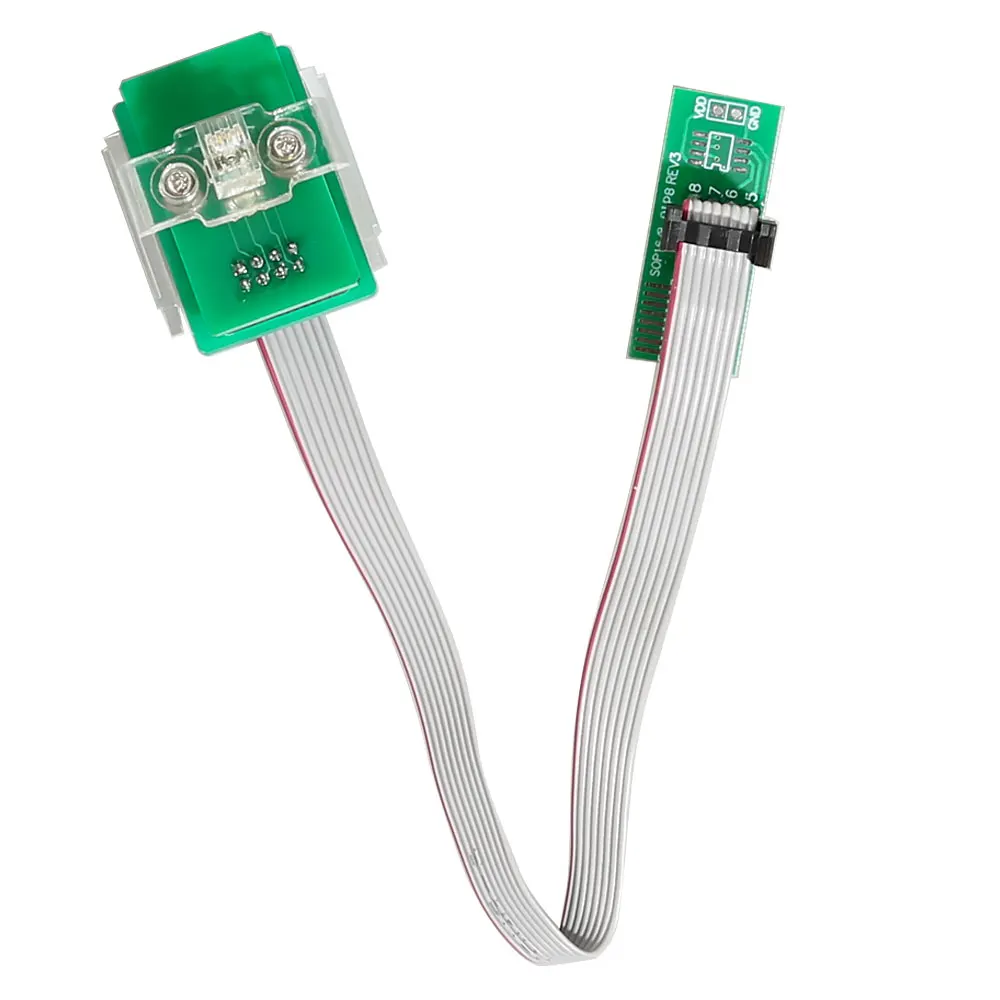 EEPROM адаптер 8Pin линейный Зажим Soic 8sop8 тестовый зажим Eeprom для гнезда поддерживает