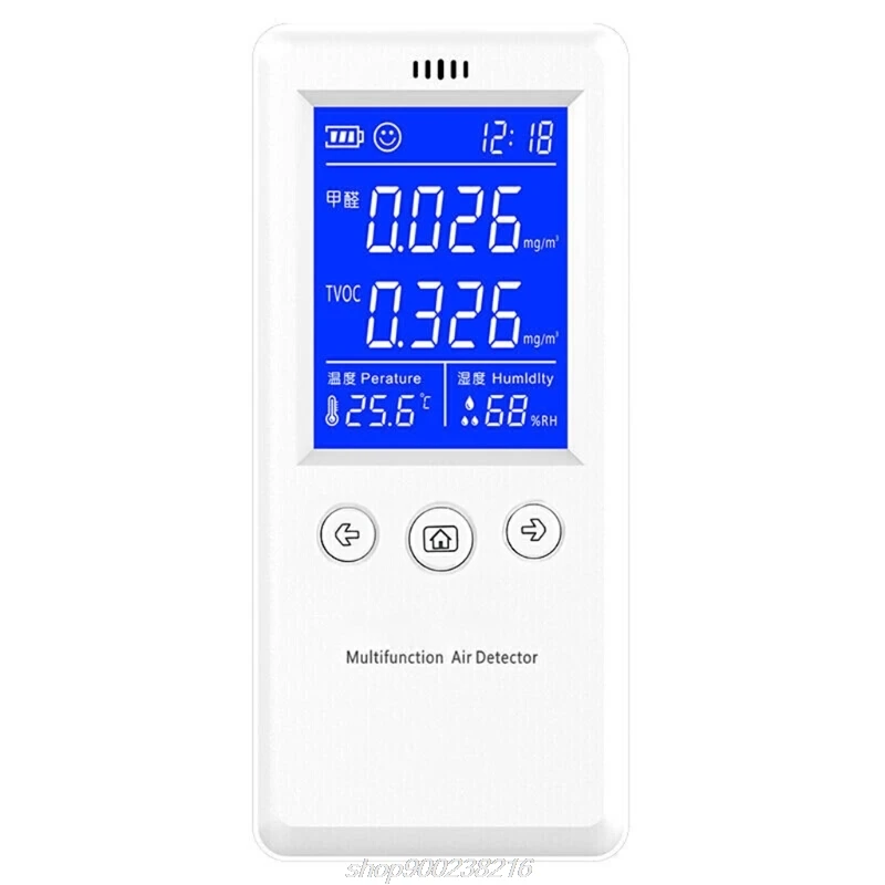 

Air Quality Monitor Upgraded Tester for Temperature Humidity Formaldehyde TVOCAir Gas Detector Real Time Data M10 21 Dropship