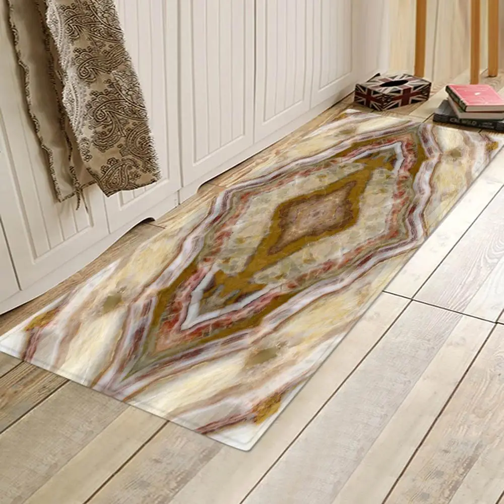 Marble scales2 Мраморные весы, деревянные фишки, фланели, бытовой Противоскользящий абсорбирующий коврик, дверной коврик, коврик для ванной, прикроватный коврик - Цвет: Marble scales2