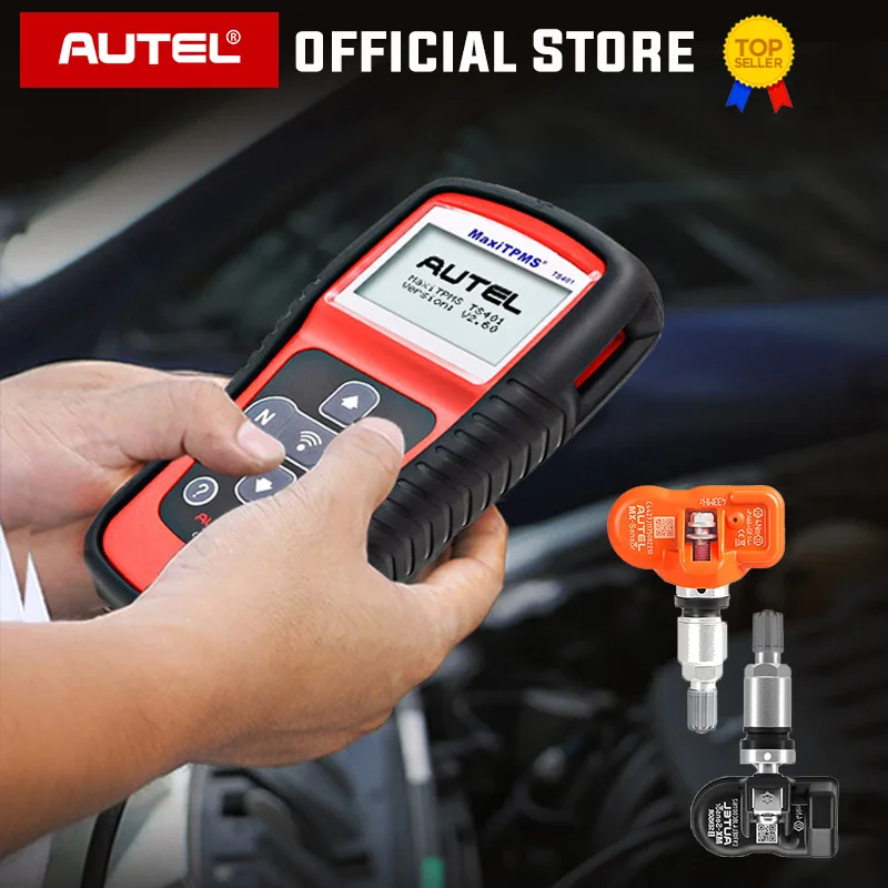 Autel MaxiTPMS TS401 TPMS инструмент для программирования MX сенсор OBD2 сканер OBDII OBD 2 Автомобильный диагностический инструмент активированный 315 433 МГц датчик