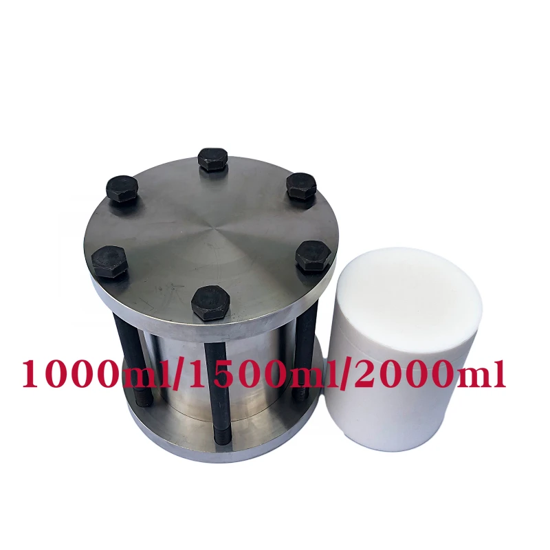 Гидротермальный Автоклавный реактор w/ PTFE Camera Гидротермический синтез 1000ml e|reactor| |