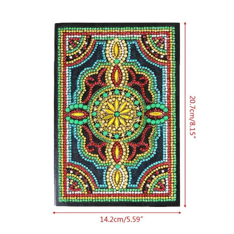 50 страниц алмазная живопись блокнот DIY Мандала специальная форма вышивка