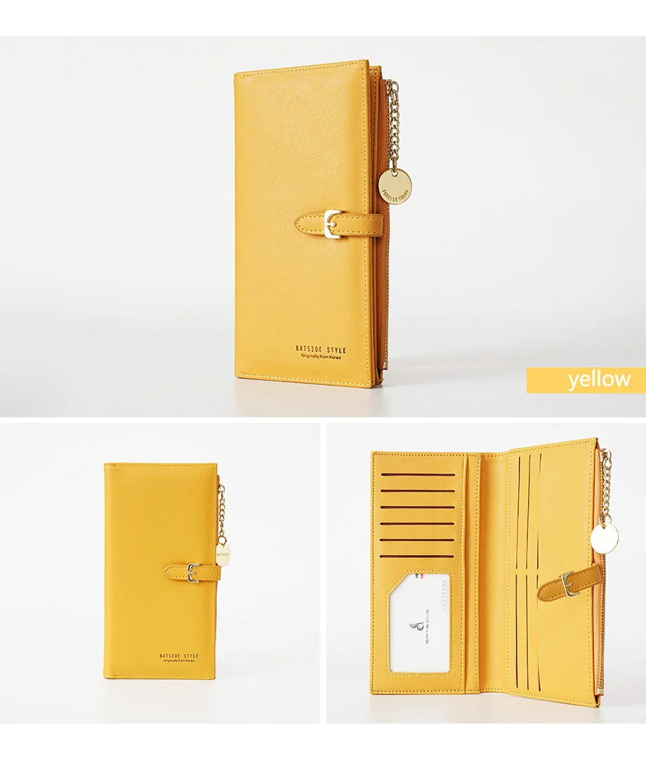 Ladies long Wallet Fashion Designer Money+Phone+Coin+Card Big Women Wallets With Zipper Pocket Cute Clutch Female Purses