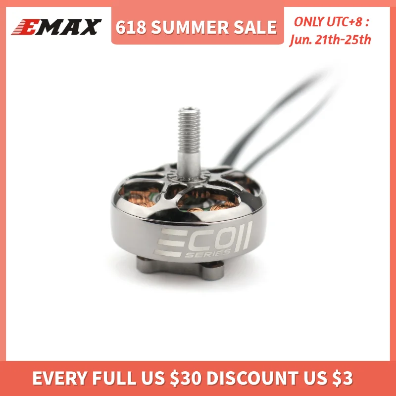 Подарок в наличии новейший Emax официальный ECO II серии 2807 1300KV 1700KV 1500KV бесщеточный