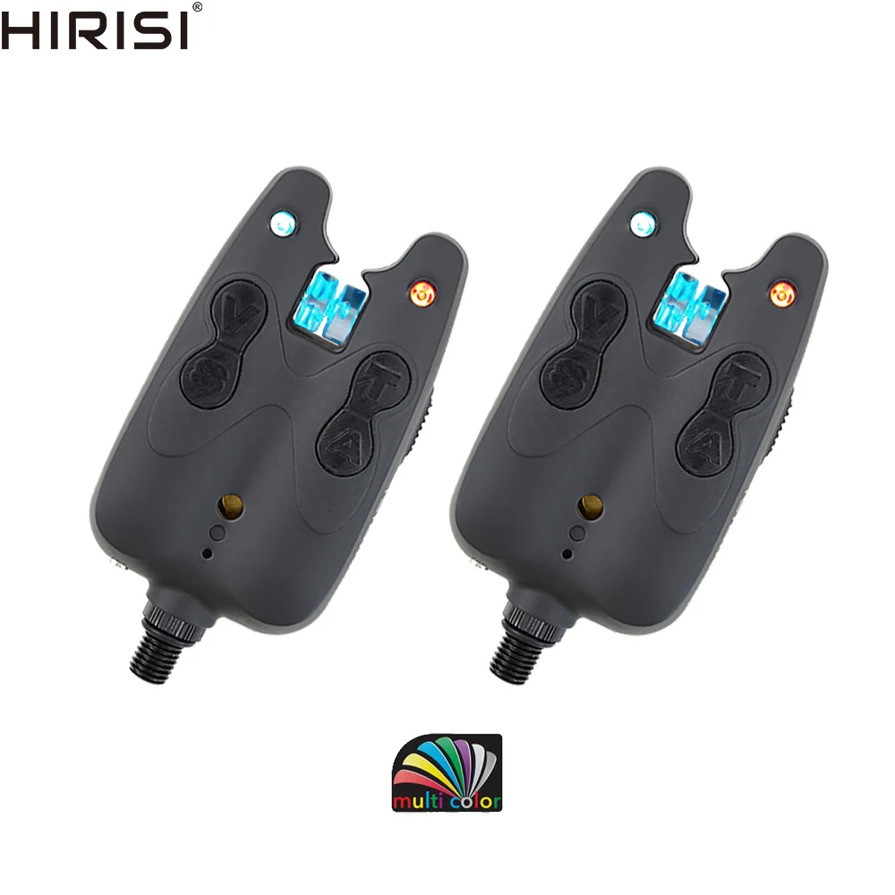 

2 x Multi-Color Carp Fishing Bite Alarm Carp Coarse Fishing Tackle Indicator Color Change LED Light Anti-theft