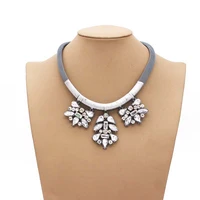 dd fashion elegant chokers chain crystal necklace pendant water drop accessories long decoration necklace jewelry