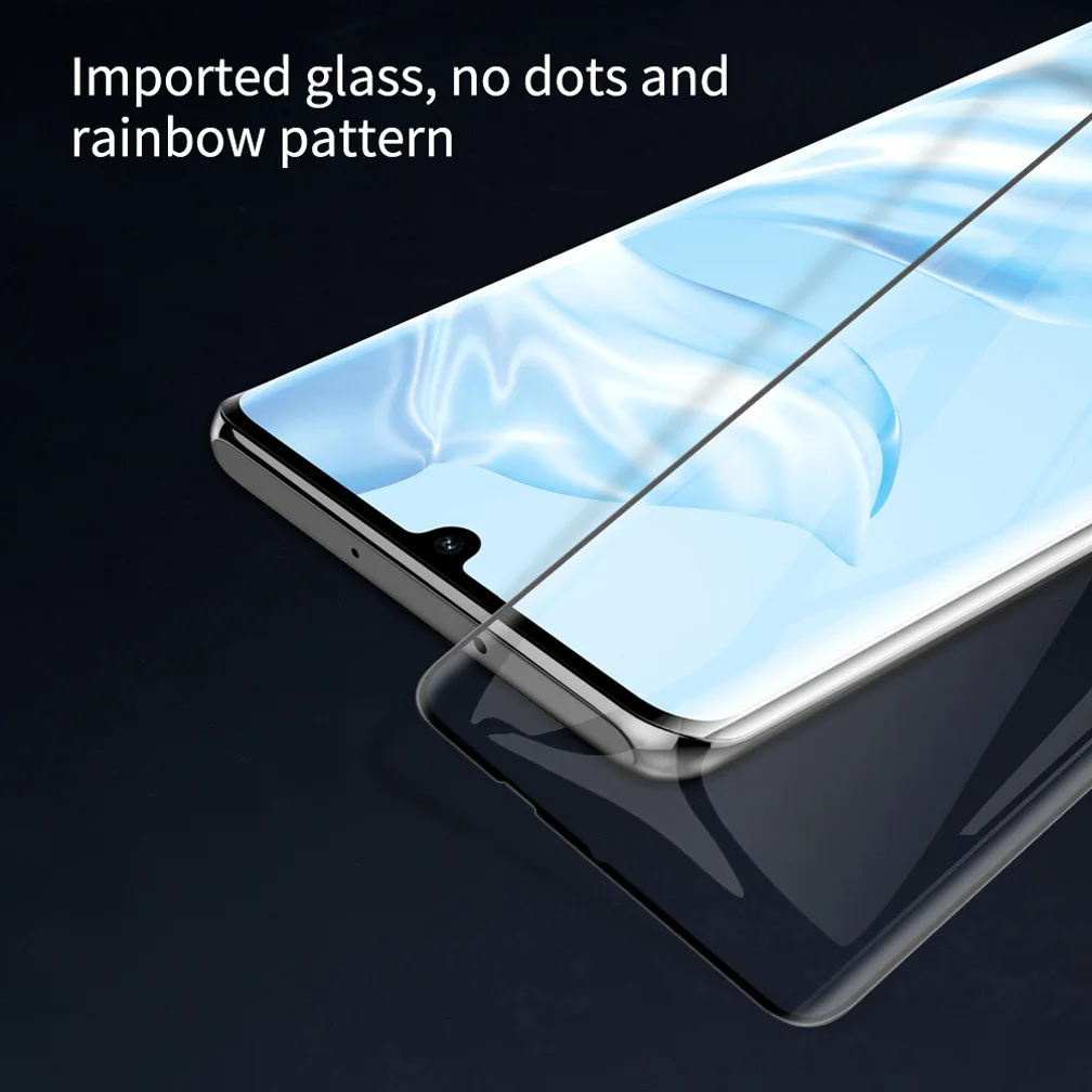 NILLKIN 3D DS+ MAX Защитная пленка для экрана для huawei P30 Pro 9D Edge защитное закаленное стекло 6,2 дюйма