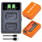 NP-FW50 NP FW50 Батарея с Зарядное устройство для Sony A6000 A5000 NEX-3 NEX-7 NEX-5N Альфа 7R II NEX-7 NEX-5 NEX-5A NEX-C3 ALT-A55