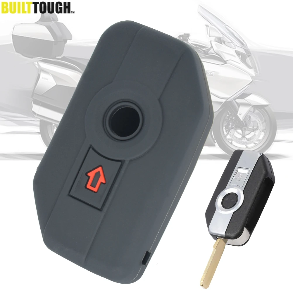 

Key Cover Shell Fob Case Skin Holder Silicone 2 Button For BMW Motorcycle F750GS F850GS K1600GT R1200GS LC ADV R1250GS ADV