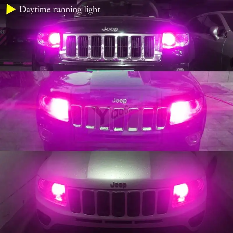 YaaGoo для дневных ходовых огней DRL лампа 3157 T25 5730 чип 33SMD светодиодный Фиолетовый |