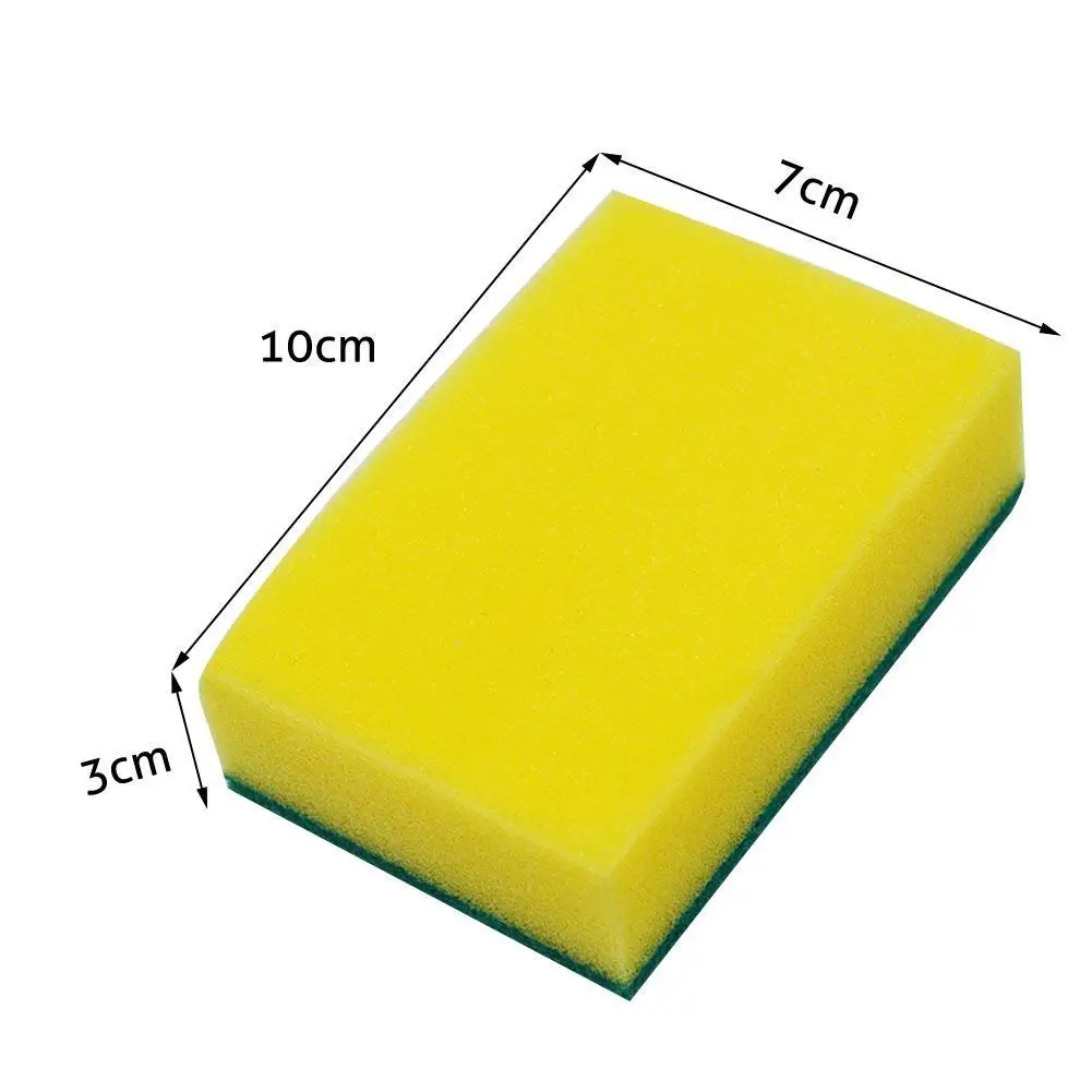 

1PCS Heavy Duty Multi Use Cleaning Sponges Rub Non-Scratch Dish Scrubbing Sponges Sponge Use For Kitchens/Bathroom Magic Er O6G0