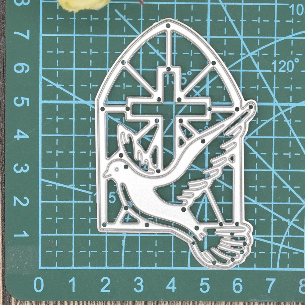 Металлические Вырубные штампы Птица мира для христианских католических