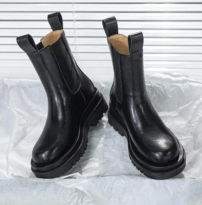 

2020 new Luxury Heel Ankle Boots Woman Shoes Female Chunky Winter Platform shoes Lasdies Designer