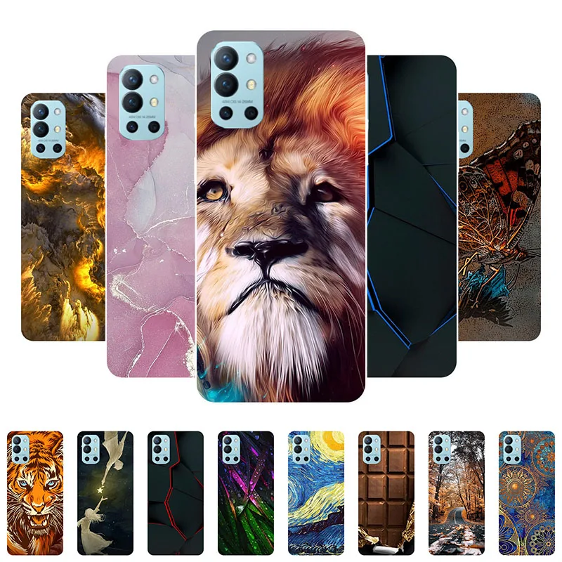 

TPU Case For Oneplus 9R Case Silicone Soft Back Cover for One Plus 9R 9 R 5G Phone Cases for OnePlus 9R Global Pattern Bumper