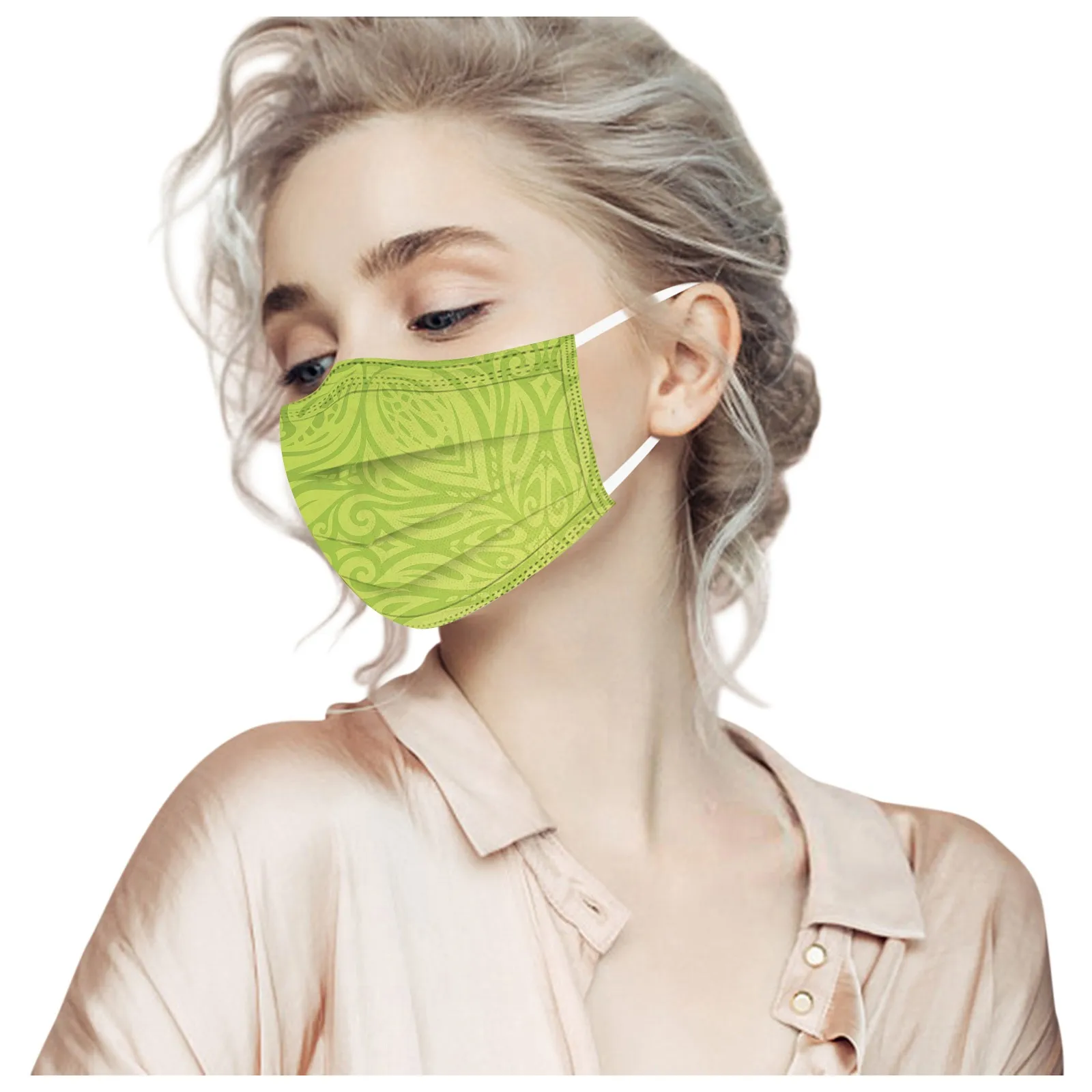 

10pc Adult Mouth Mask Disposable 3-layer Non-woven Filter Mask Pm2.5 Anti Dust Breathable Face Shield Protective Face Mask#fs