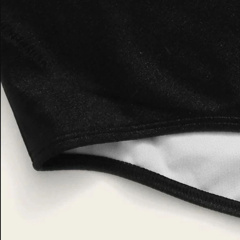 Женский сплошной купальник Kancoold в стиле пэчворк с лямкой через шею пуш ап цельный