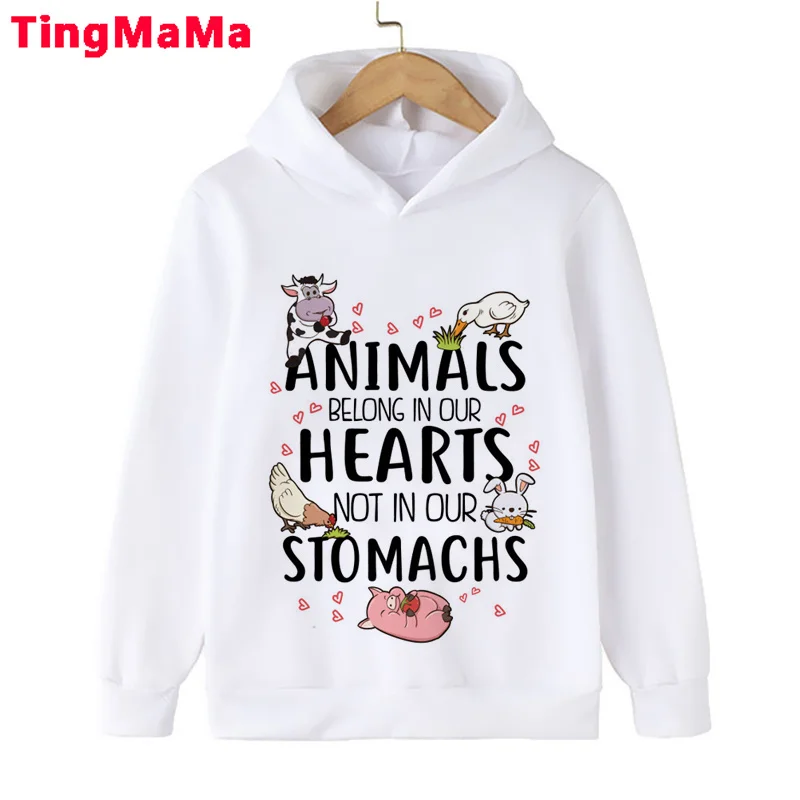 

Vegan girls enfant teens hoodie sweatshirt anime cartoon kawaii graphic roupa infantil sweatshirt kids