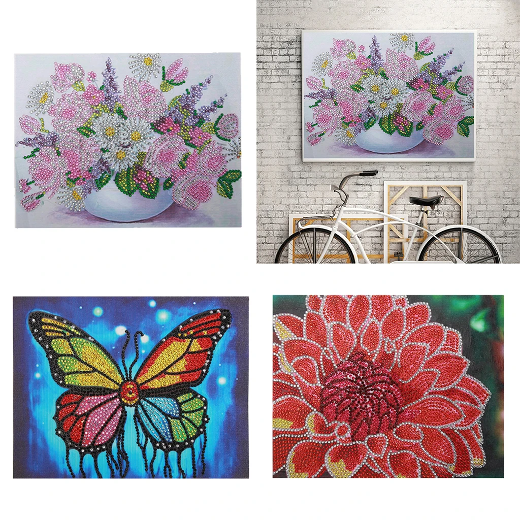 Набор для алмазной вышивки 5D в специальной форме набор рукоделия с кристаллами