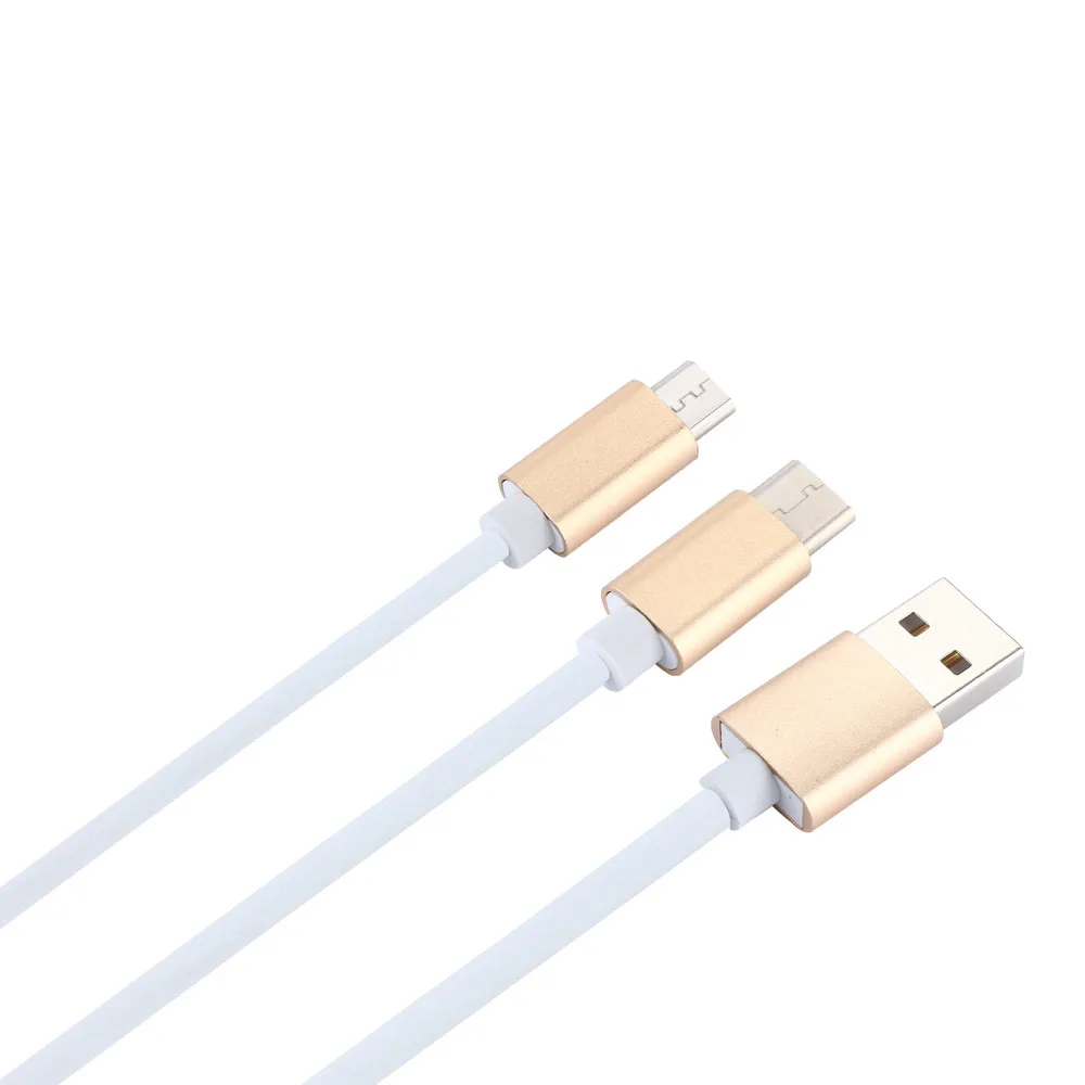 3 в 1 Usb кабель автоматическое отключение быстрой зарядки нейлон для Huawei Type c Xiaomi