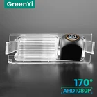 GreenYi 1080P HD 170  Автомобильная камера заднего вида для Kia K2 Rio 3 Ceed Hyundai Accent Solaris Verna I30 Night Vision Reverse Reversing 4 pin автомобильная парковка AHD