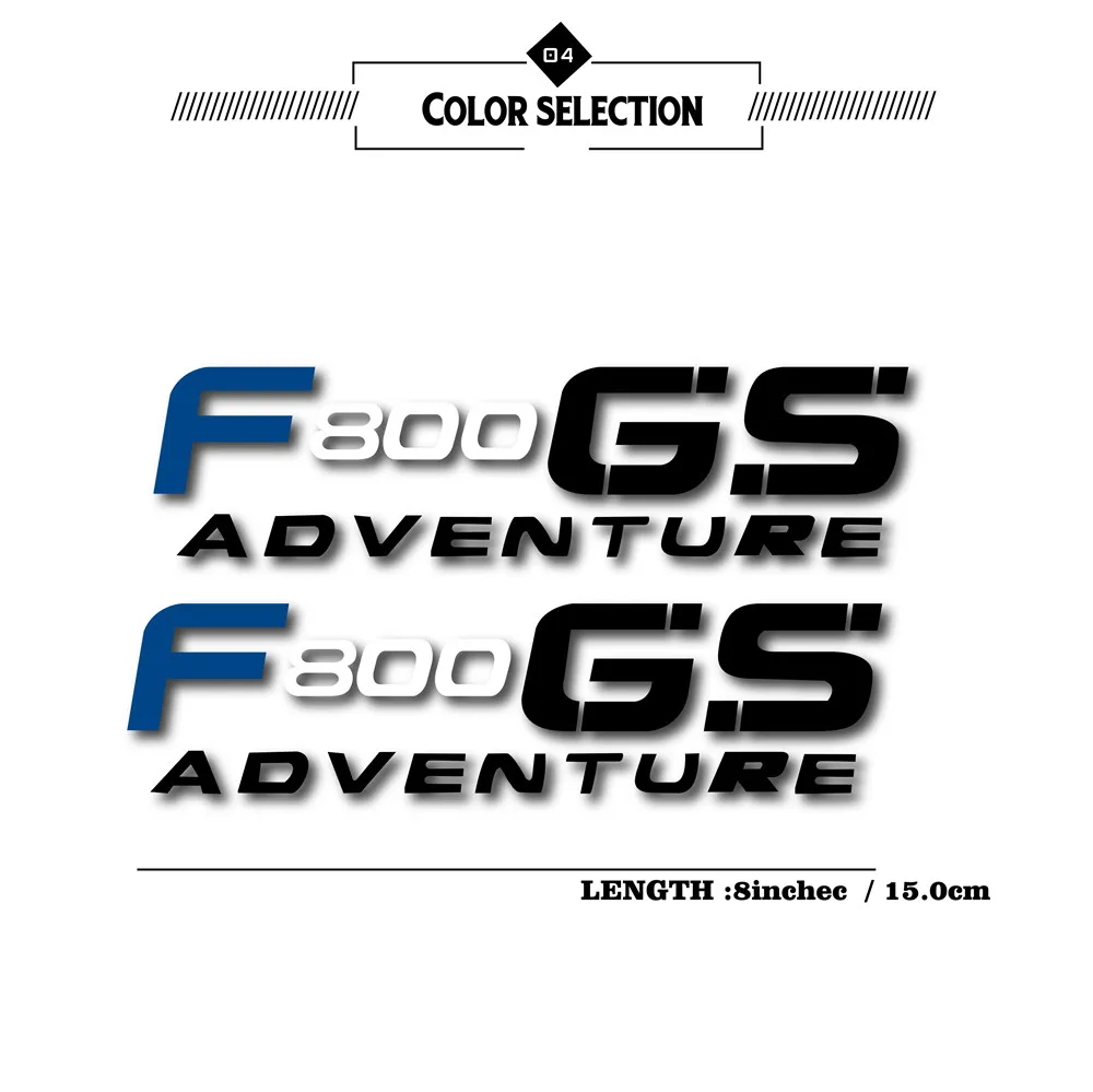 

Светоотражающая Водонепроницаемая наклейка с логотипом мотоцикла подходит для BMW f800gs adventure