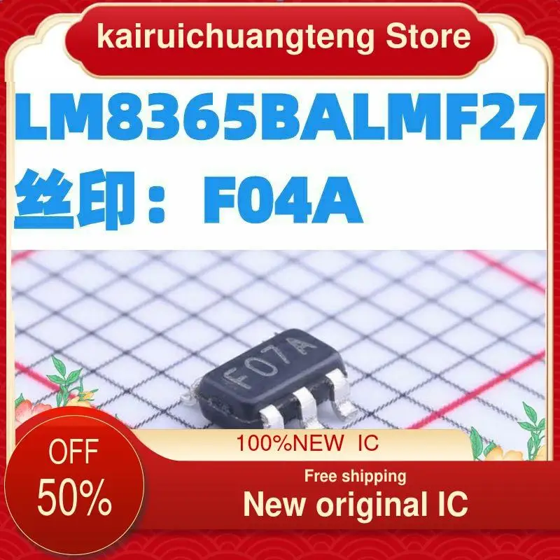 

10PCS LM8365BALMF27 F04A SOT23-5 New original IC