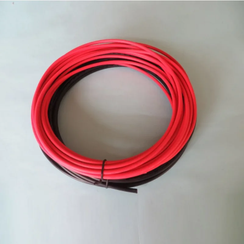Солнечный Кабель 14AWG 2 5 мм² 6 м/8 м/10 м красный или черный PV медный проводник из
