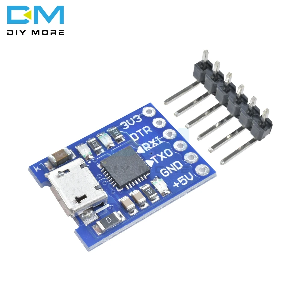 Модуль платы CJMCU CP2102 MICRO USB в UART TTL последовательный преобразователь с 6 контактами