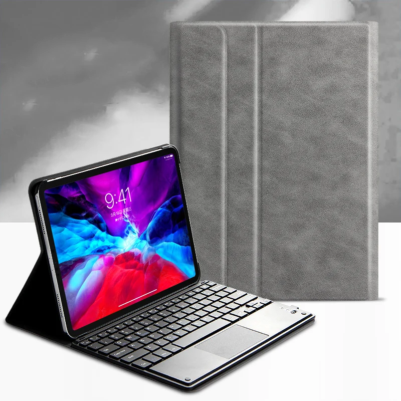 Чехол для iPad Pro 11 2020 2018 защитный чехол с беспроводной Bluetooth клавиатурой из