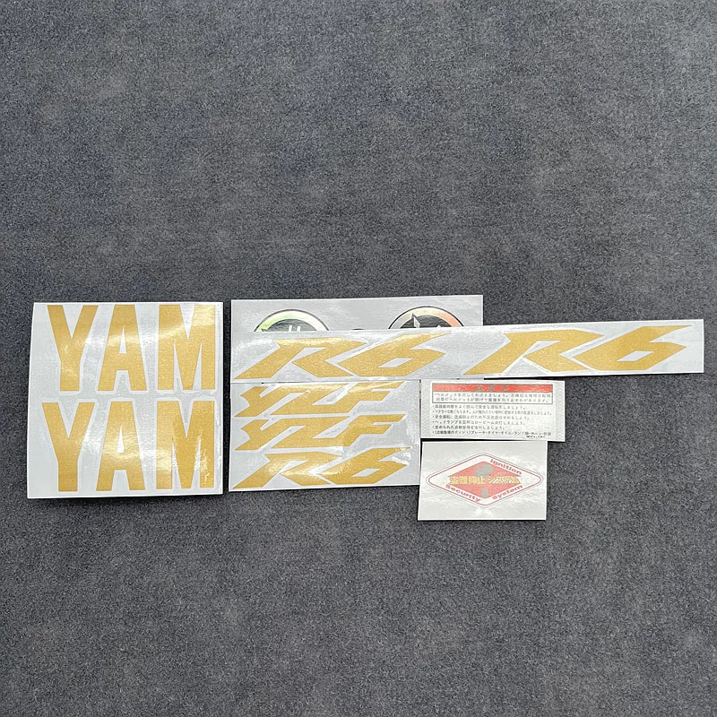 Виниловые наклейки с гравировкой на боковой стороне мотоцикла для бака газом Yamaha