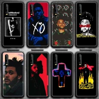 new the weeknd starboy pop singer phone case for huawei p20 p30 p40 lite e pro mate 40 30 20 pro p smart 2020