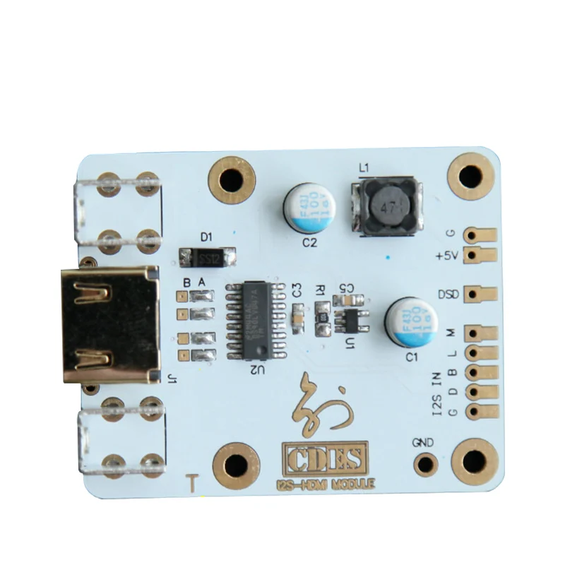 Плата приема Lusya HDMI совместимая с IIS переключением I2S / на совместимая|Усилители