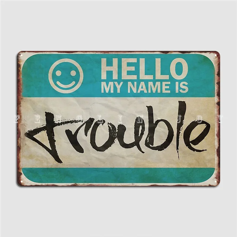 

Я думал, что это была ты, металлический знак для гостиной, роспись, кинотеатр, гостиная, персонализированный жестяной знак, плакат