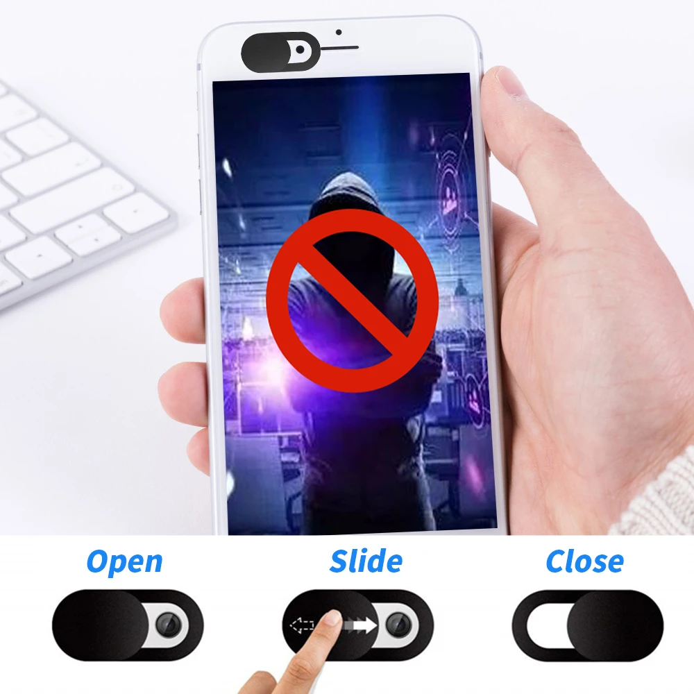 Webcam Cover Mobile Phone Slider Lenses Camera Cover Privacy Protection Laptop Sticker For iPad Tablet Camera shutter