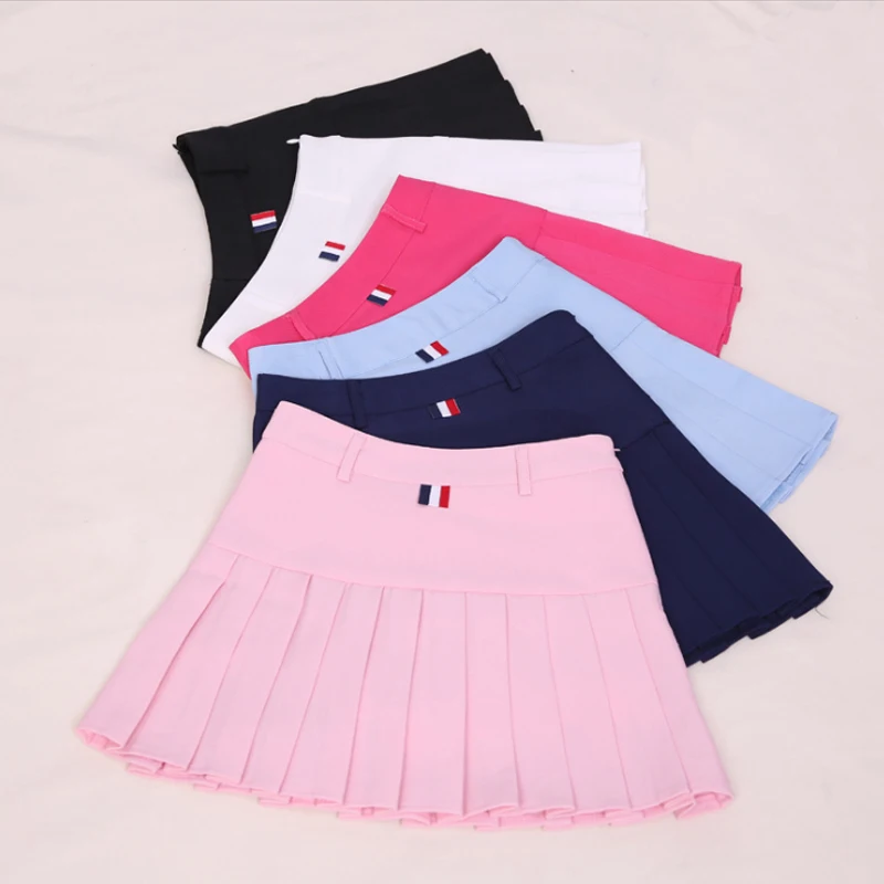 

Women's Skirts Ladies Punk Kawaii Ulzzang Summer College AA High Waist Slim Pleated Skirt Female Korean Harajuku Cute Clothing