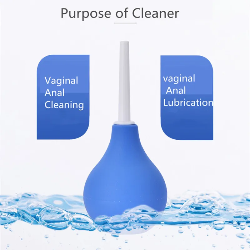 Ирригатор для клизмы медицинский резиновый инструмент очистки анального и