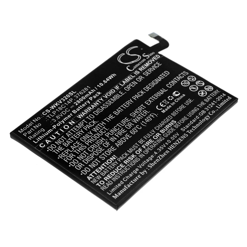 

Cameron Sino Battery For Wiko View Max