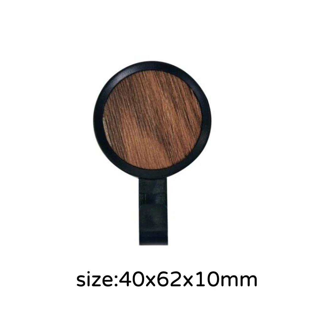 

2 Pieces Self Adhesive Hooks for Kitchen Bathroom And Office Closet 40x62x10mm