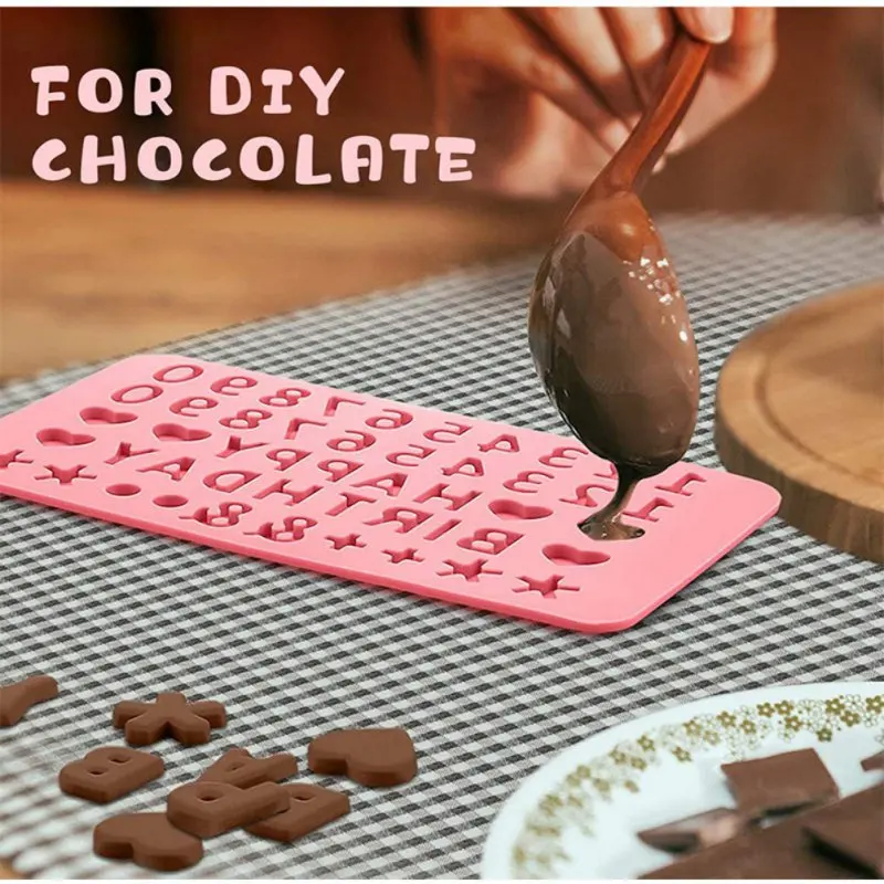 

Creative Personality 3d Transparent High-Heeled Coffin Mold Digital Letter Chocolate Mold Simple Unique Heart-Shaped Cake Baking
