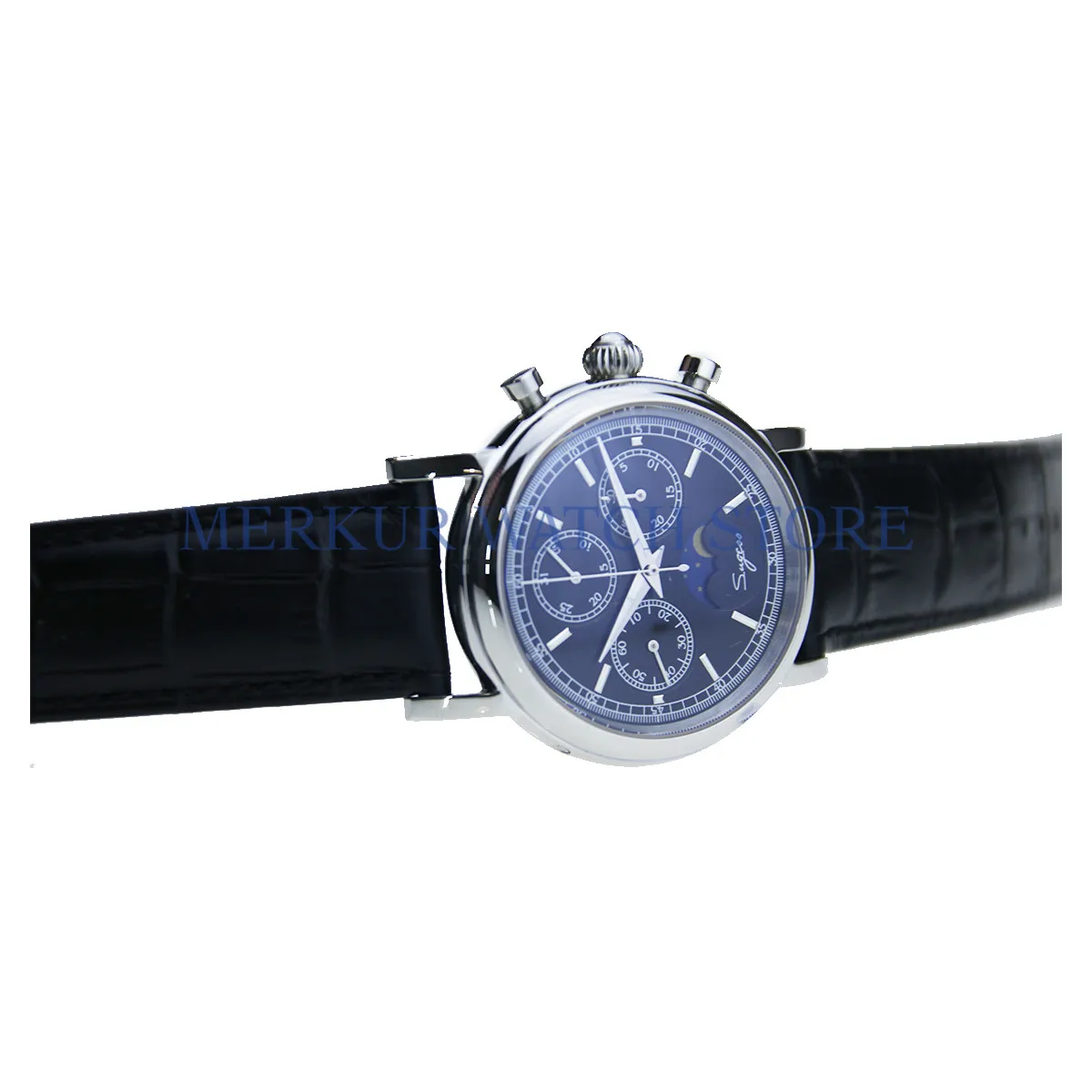 Мужские механические часы хронограф с календарем|Мужские часы| |