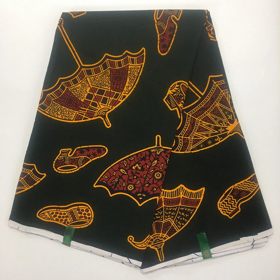 

6 Yards Mitex Wax Print/ African Fabrics Kitenge/Pagnes/Tissues Africain/ Lapa/Chitenge HS-105