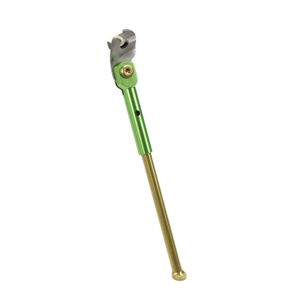 green-yellow Silverock велосипед титановый стояночный стенд для Brompton парковочная стойка поддержка Запчасти для велосипеда легкий 89 г - Цвет: green-yellow