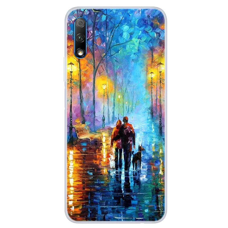 14 Для huawei Honor 9X чехол-бампер для huawei Honor 9X Honor9X X9 9 X ТПУ Мягкий силиконовый чехол-накладка для Honor 9X Coque - Цвет: 14