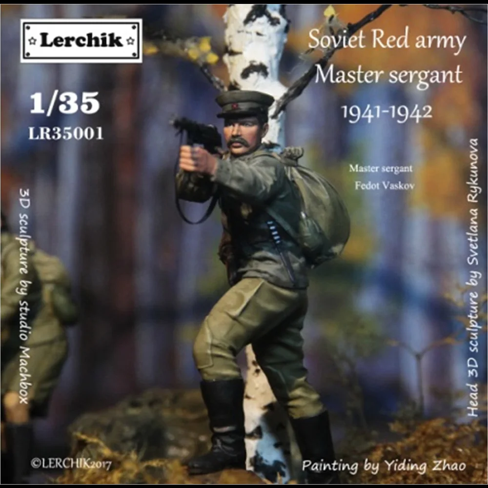 [Lerchik] KA35001 1/35 советский Красный Мастер армии сергант 1942-42
