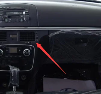 Для hyundai sonata NF 07 приборная панель воздуха на выходе, сопло, pick Регулировка части воздушного сопла - Название цвета: Серый