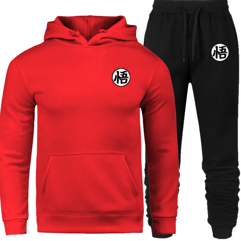 Новейший модный бренд аниме мужские/женские комплекты с капюшоном толстовка Dragon