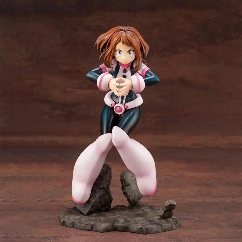 Аниме Фигурка моя геройская академия Ochaco Uraraka ПВХ Kotobukiya Artfx Серии J фигурка